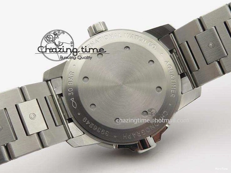 MIROTIME 0101 UrbanStyle Aquatimer Automatic IW329002 V6F 1:1 Best Edition Black Dial On SS Bracelet MIYOTA 7317